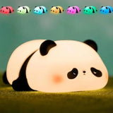 Silicone Panda LED Animal Bedside Lamp USB Rechargeable